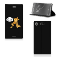 Sony Xperia XZ1 Compact Magnet Case Giraffe - thumbnail