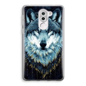 Darkness Wolf: Honor 6X Transparant Hoesje