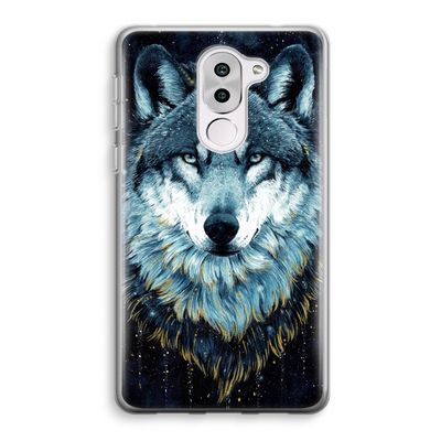 Darkness Wolf: Honor 6X Transparant Hoesje