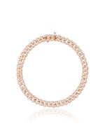 SHAY bracelet Mini Pave Link - Rose