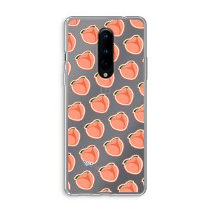 Just peachy: OnePlus 8 Transparant Hoesje
