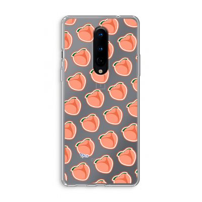 Just peachy: OnePlus 8 Transparant Hoesje