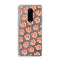 Just peachy: OnePlus 8 Transparant Hoesje