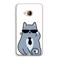 Cool cat: HTC U Play Transparant Hoesje