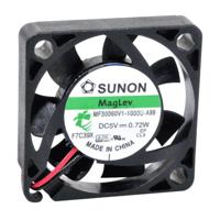 Sunon MF30060V21000UA99 Axiaalventilator 5 V/DC 6.28 m³/h (l x b x h) 30 x 30 x 6 mm - thumbnail