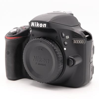 Nikon D3300 body zwart occasion