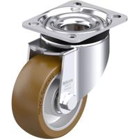Blickle LK-ALB 101K-1 Plaatstalen zwenkwiel Wieldiameter: 100 mm Draagvermogen (max.): 350 kg 1 stuk(s)