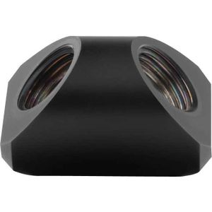 EK-Quantum Torque Static FF 90° - Black Verbinding