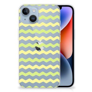 Apple iPhone 14 TPU bumper Waves Yellow