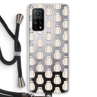 Uilen: Xiaomi Mi 10T 5G Transparant Hoesje met koord
