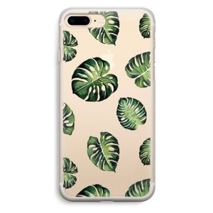 Tropische bladeren: iPhone 7 Plus Transparant Hoesje