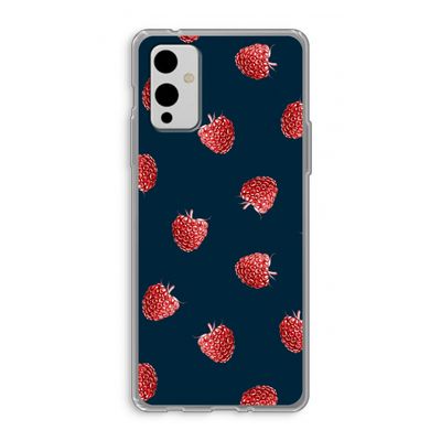 Framboosjes: OnePlus 9 Transparant Hoesje