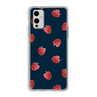 Framboosjes: OnePlus 9 Transparant Hoesje