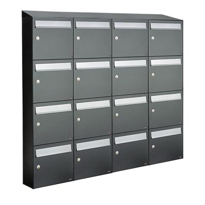 Allux Flow Set 4-Breed, 4-Hoog Met Dak Antraciet - 40040065_4x4d