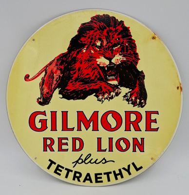 Gilmore Red Lion Stalen Bord - Ø30cm