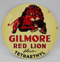 Gilmore Red Lion Stalen Bord - Ø30cm