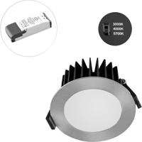 EVN L44N101325 EVN Lichttechnik LED-inbouwlamp LED LED vast ingebouwd 10 W Chroom