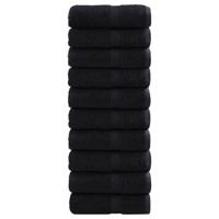 Gastendoekjes SOLUND 10 st 600 g/m 30x50 cm zwart