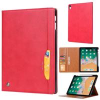 Knead huidtextuur horizontale Flip lederen case voor iPad Pro 12 9 inch 2018 met foto frame & houder & kaartsleuven & portemonnee & pen sleuf (rood)