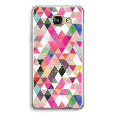 Gekleurde driehoekjes: Samsung Galaxy A5 (2016) Transparant Hoesje