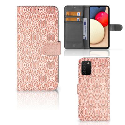 Samsung Galaxy A03s | Telefoon Hoesje | Pattern Orange