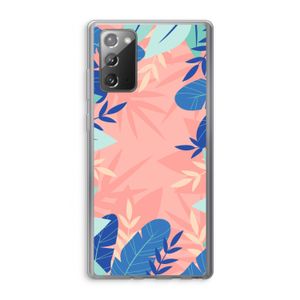 Tropisch: Samsung Galaxy Note 20 / Note 20 5G Transparant Hoesje