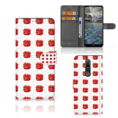 Nokia 2.4 | Book Cover | Paprika Red