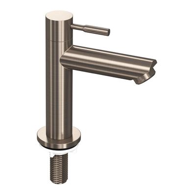 INK Fonteinkraan - 14.9cm - koudwater - messing nikkel geborsteld 9902091