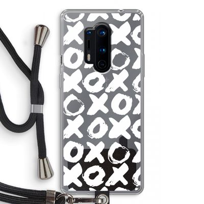 XOXO: OnePlus 8 Pro Transparant Hoesje met koord