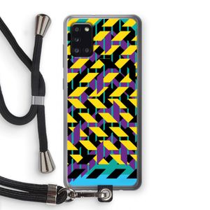 Skew Bee 3: Samsung Galaxy A31 Transparant Hoesje met koord