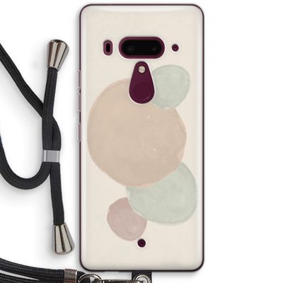 Geo #9: HTC U12+ Transparant Hoesje met koord