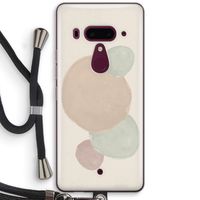 Geo #9: HTC U12+ Transparant Hoesje met koord