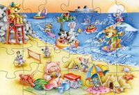 Puzzel beach and circus 24 plus 48st - Hortus - thumbnail