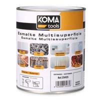 Acryllak Koma Tools Wit Gesatineerd 750 ml