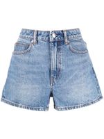 Alexander Wang short en jean à taille haute - Bleu - thumbnail