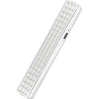 LED Lamp Oplaadbaar met Stekker - Brinton - Oplaadbare LED Verlichting - 4W - 60 LEDs - Helder/Koud Wit 6500K