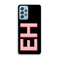 Monogram: Samsung Galaxy A73 Transparant Hoesje
