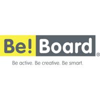 BE! Board Glazen magneetbord Geel (b x h) 45 cm x 45 cm B1108