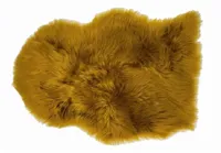 Van der Leeden Mandwerk BV schapenvacht 90x65x2cm brons