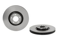 Remschijf COATED DISC LINE BREMBO, Remschijftype: Binnen geventileerd, u.a. fÃ¼r Peugeot, DS - thumbnail