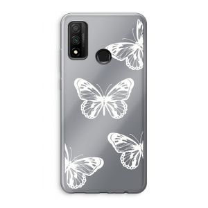 White butterfly: Huawei P Smart (2020) Transparant Hoesje
