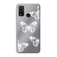 White butterfly: Huawei P Smart (2020) Transparant Hoesje