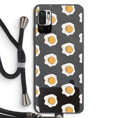 Bacon to my eggs #1: Xiaomi Redmi Note 10 5G Transparant Hoesje met koord