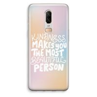 The prettiest: OnePlus 6 Transparant Hoesje