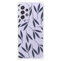 Samsung Galaxy A33 Case Leaves Blue