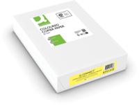 Q-CONNECT gekleurd kopieerpapier, A4, 80g, pak van 500 vel, felgeel