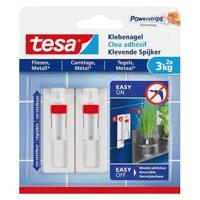 Klevende spijker tesa tegels metaal 3kg verstelb | 8 stuks