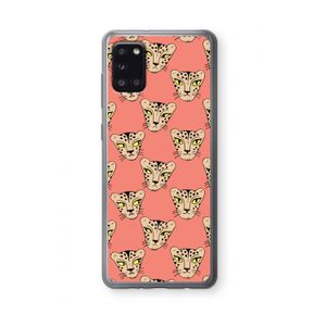 Tijger: Samsung Galaxy A31 Transparant Hoesje