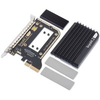 kryoM.2 evo PCIe 3.0 x4 Adapter voor M.2 NGFF PCIe SSD, M-key Adapter