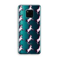 Musketon Unicorn: Huawei Mate 20 Pro Transparant Hoesje